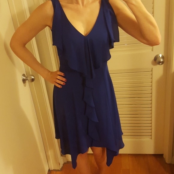 BCBG "Jessica" Royal Blue Dress - Picture 3 of 7